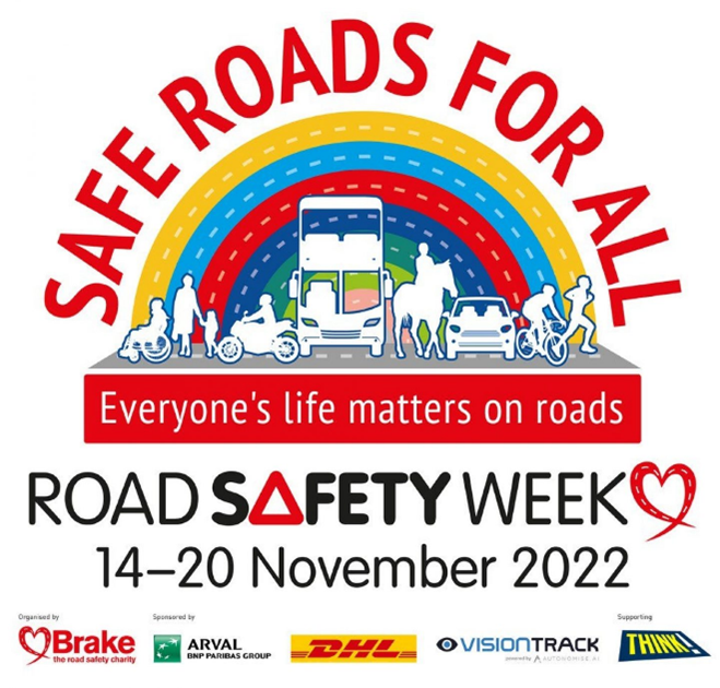 Road Safety Week 2022 Logo