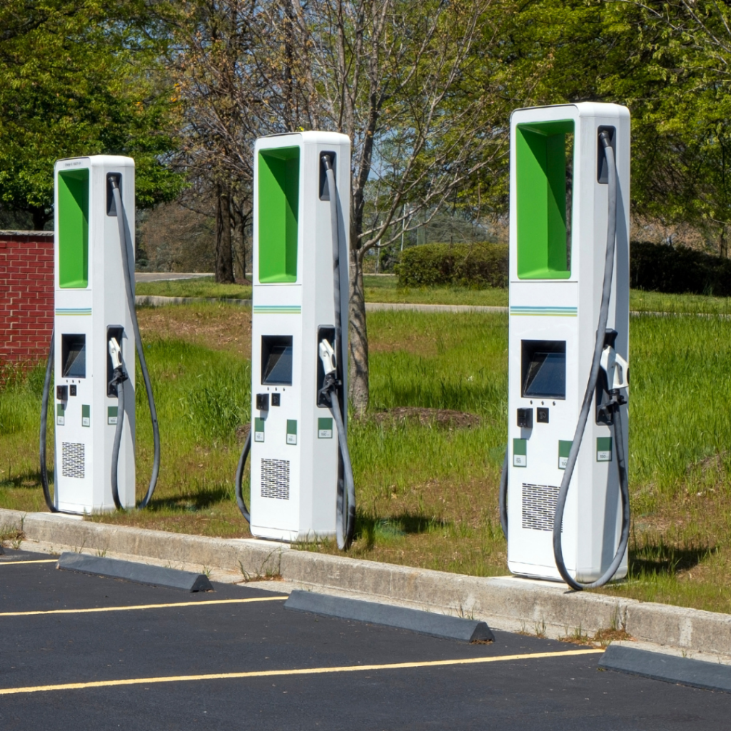 Pic: Vehicle Charging Stations - Electric Vans