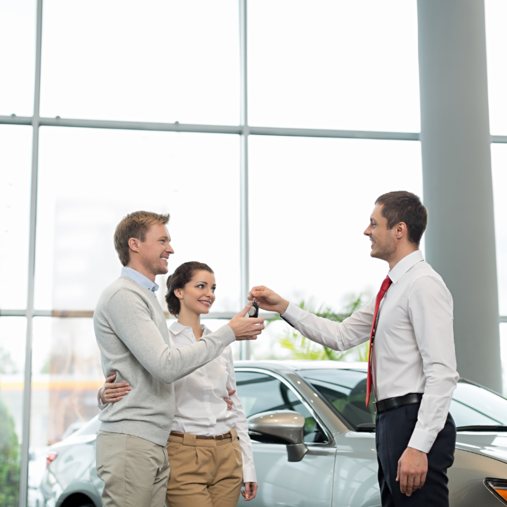 What Is GAP Insurance? Pic of man receiving keys from car salesperson