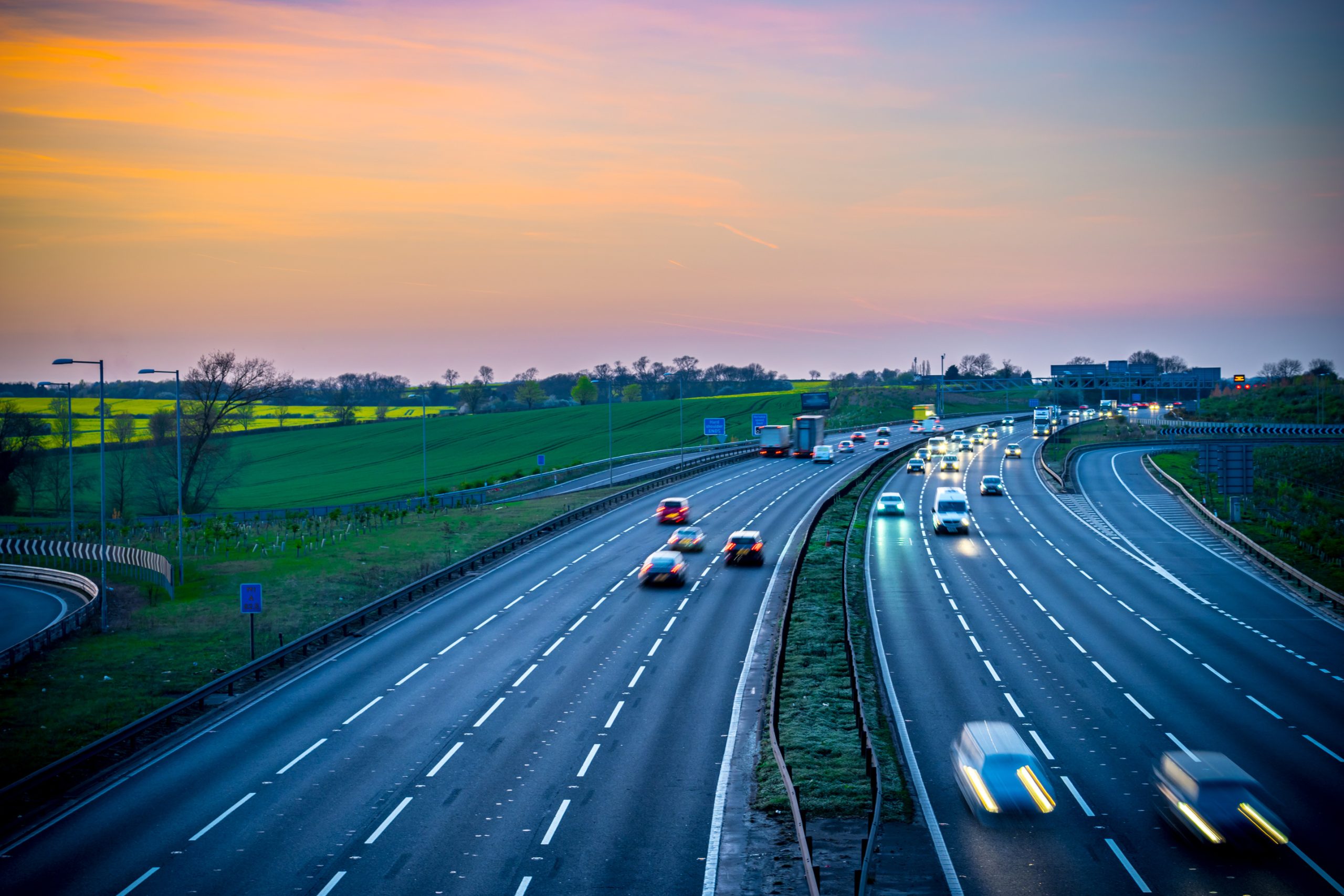 Courier Driver Insurance Checklist M1 motorway